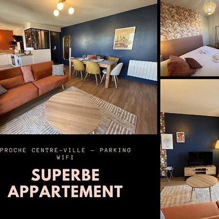 Dahlia, Appt Cosy Avec Parking Et Balcon Appartement Caen Buitenkant foto