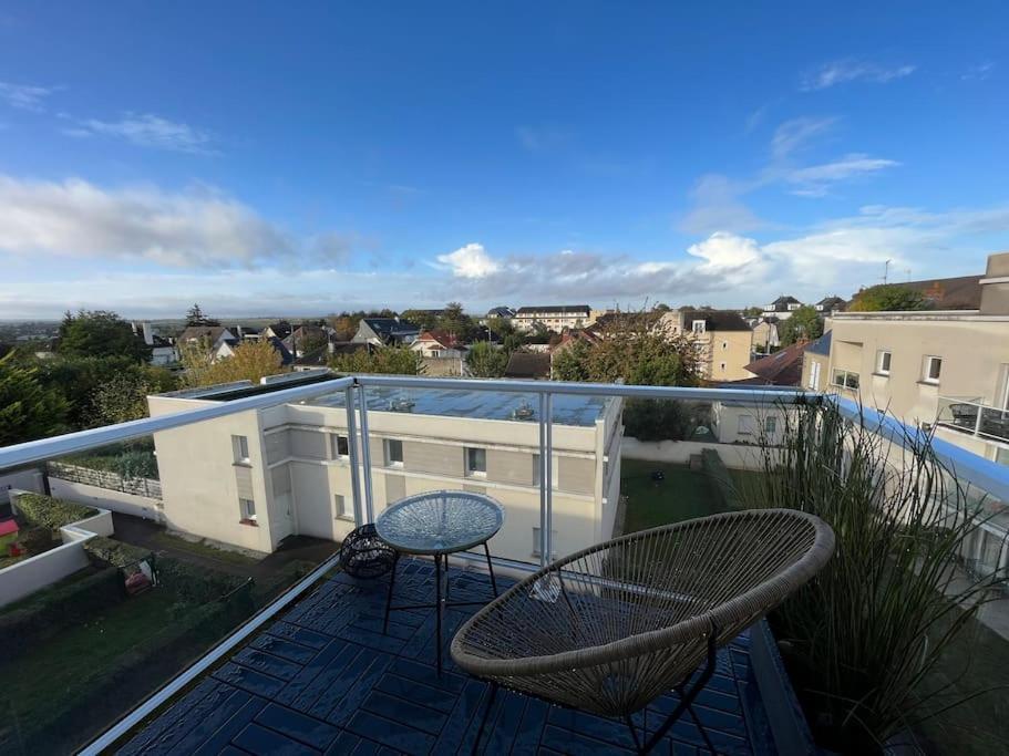 Dahlia, Appt Cosy Avec Parking Et Balcon Appartement Caen Buitenkant foto