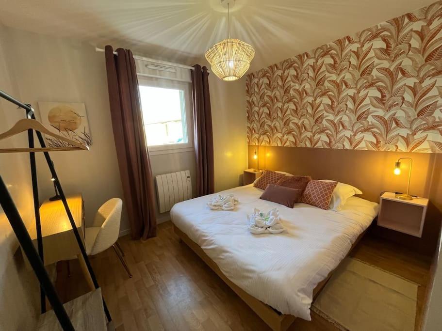 Dahlia, Appt Cosy Avec Parking Et Balcon Appartement Caen Buitenkant foto